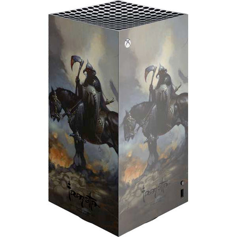 Death Dealer on Horseback by Frazetta XBox Series X Digital Edition Console Skin